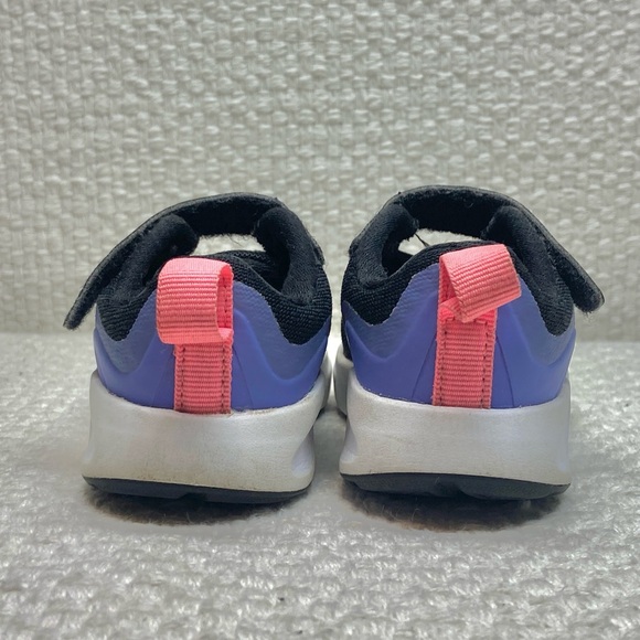 Nike Wearallday Toddler Size 4C Purple Pink Black Hook & Loop Closure Gorpcore - Picture 4 of 12